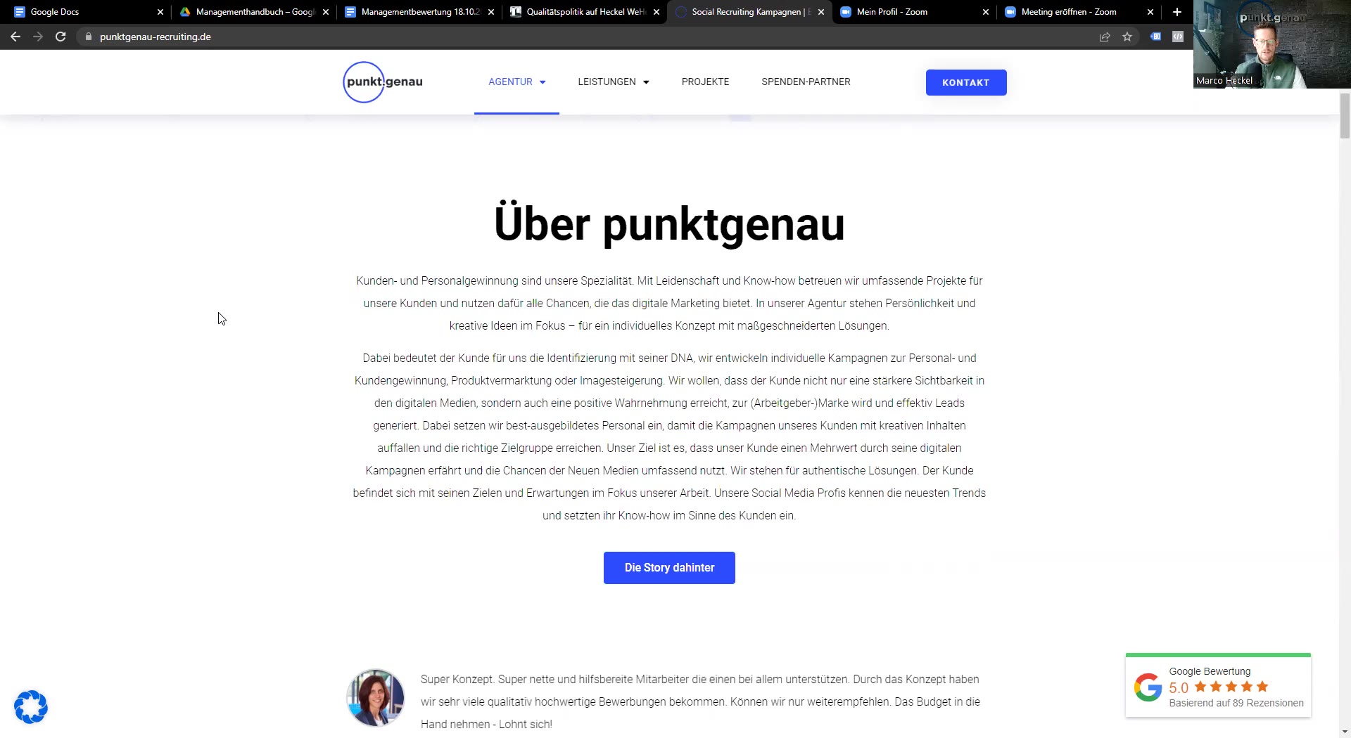 Qualitätspolitik